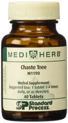 Chaste Tree 40 Tabs bottle label