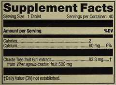 Herbal ingredients illustration for Chaste Tree