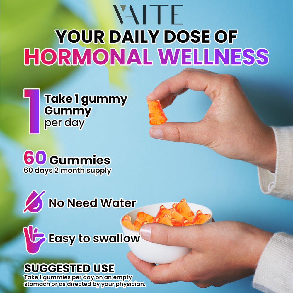 Non-GMO, gluten-free chasteberry gummies – plant-based