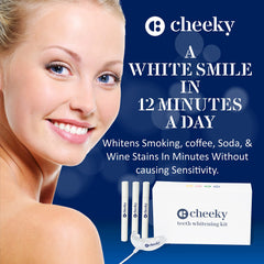 Open Cheeky kit showing gel tubes and packaging