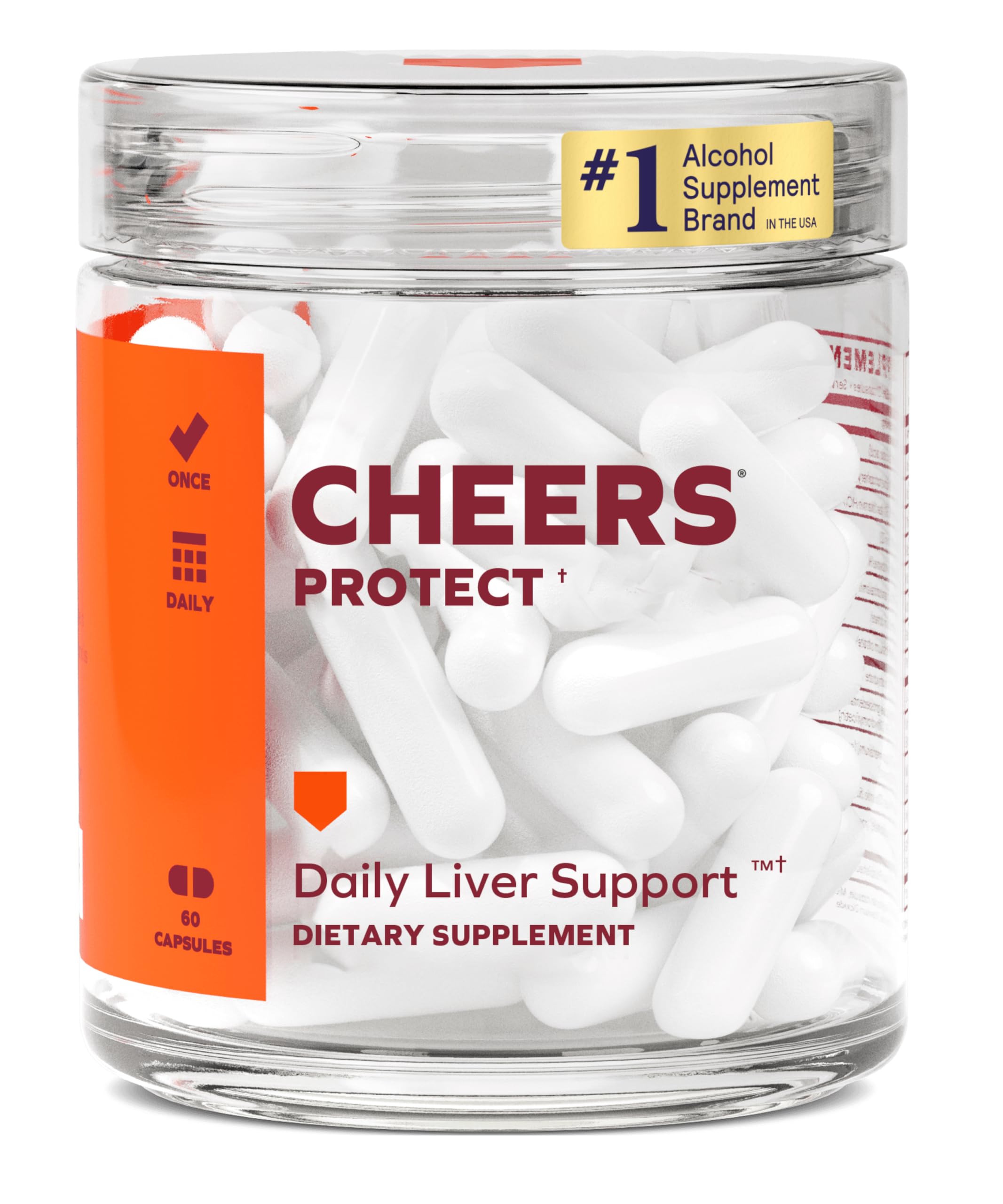 Cheers Protect bottle front view
