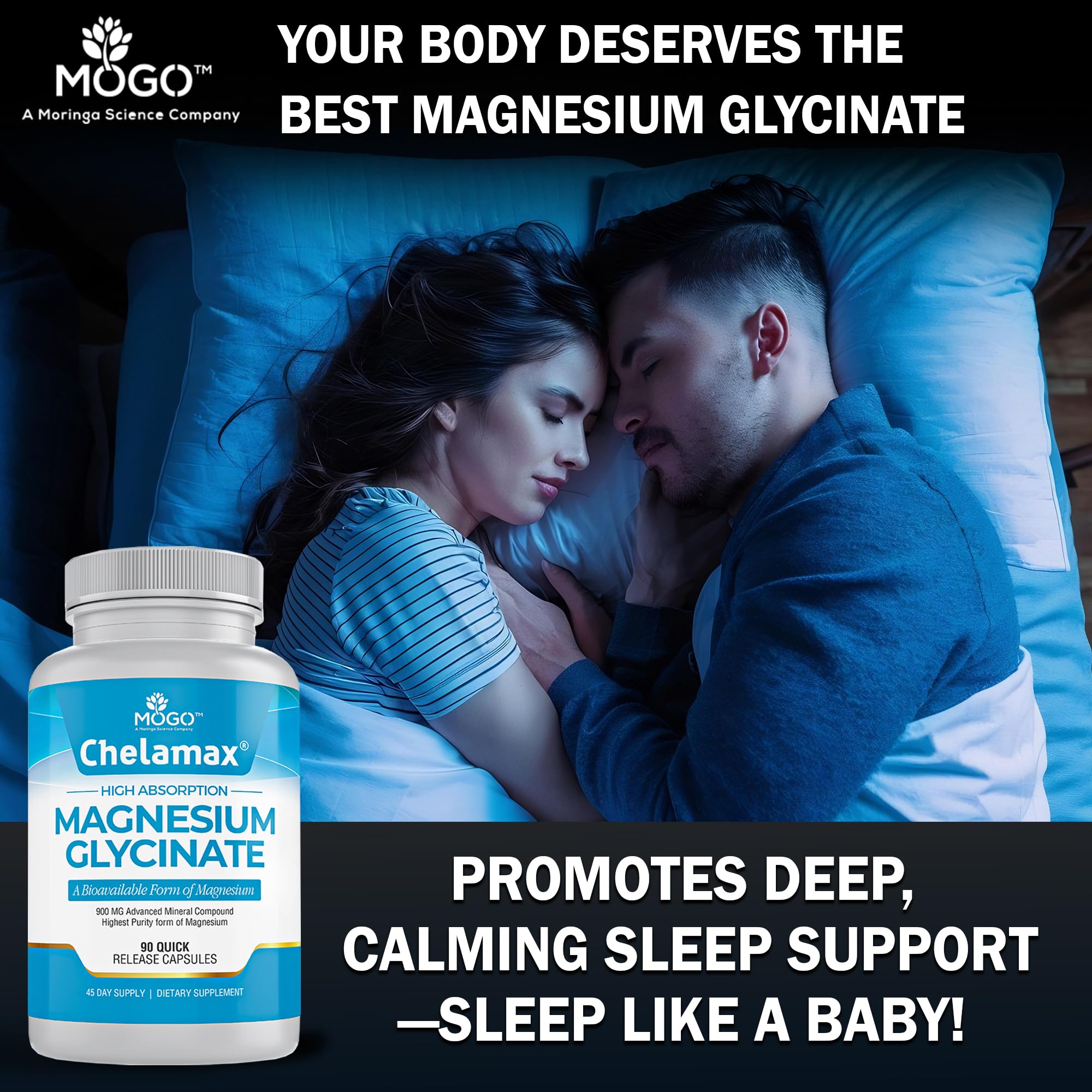 Third-party testing seal on Chelamax packaging