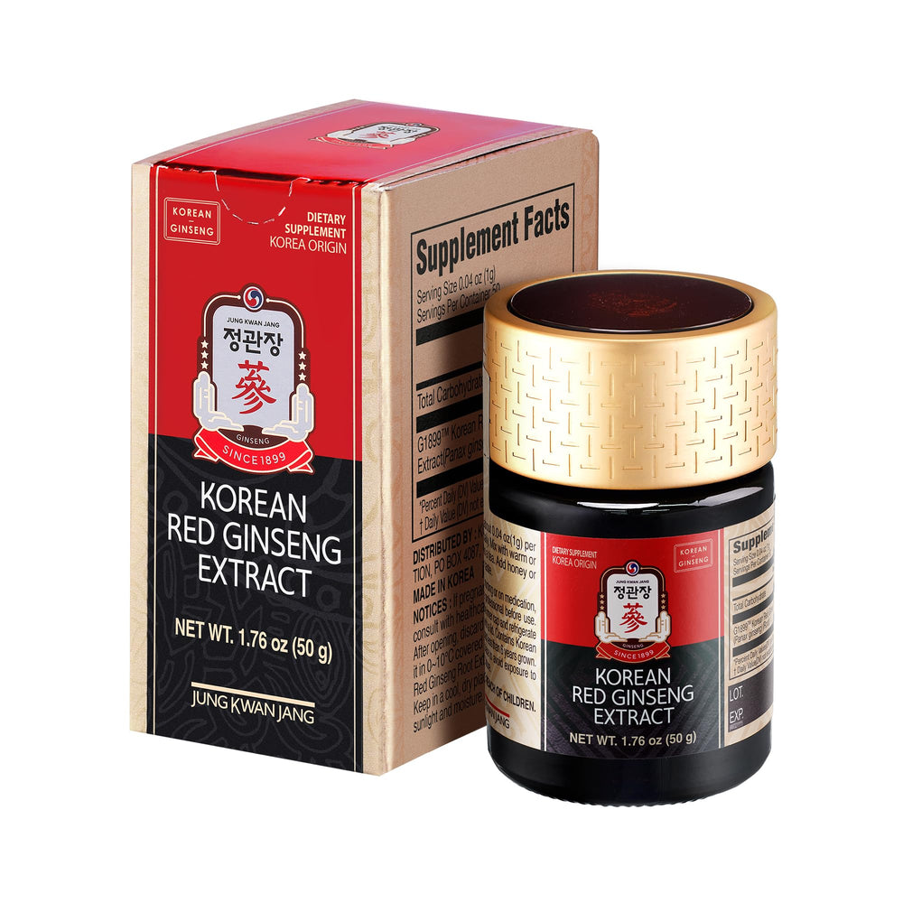 CheongKwanJang Korean Red Panax Ginseng Concentrated Extract 50g - front view