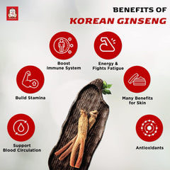 CheongKwanJang Korean Red Panax Ginseng Concentrated Extract 50g packaging