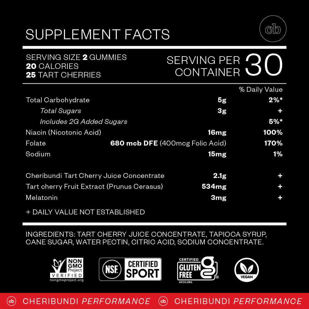 Athlete recovering after training with Cheribundi Tart Cherry Gummies Sleep