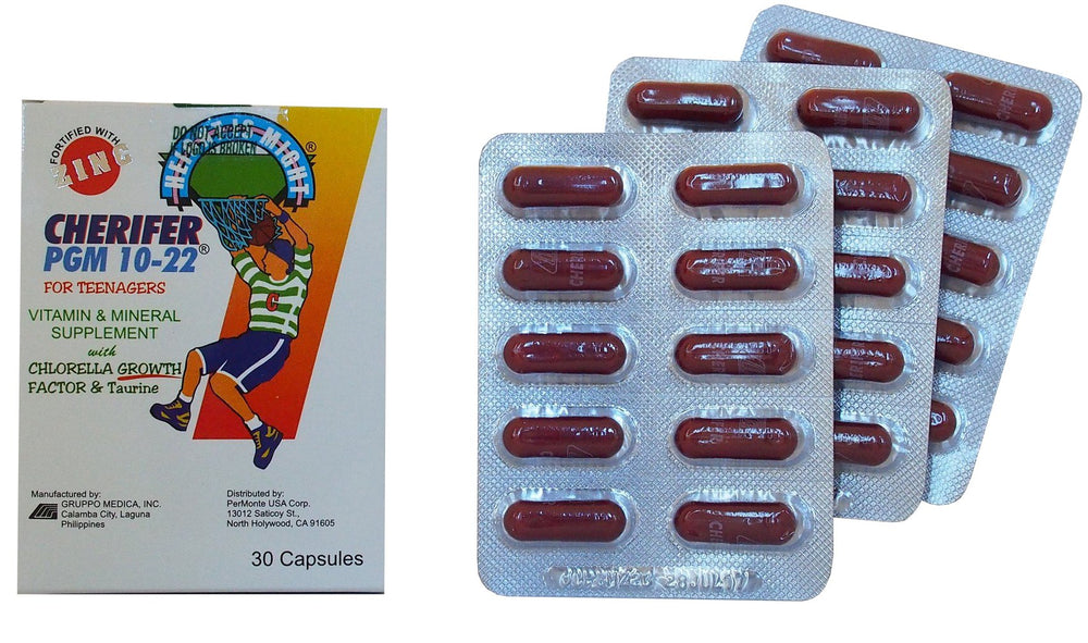CHERIFER PGM 10-22 bottle with Zinc, CGF and Taurine