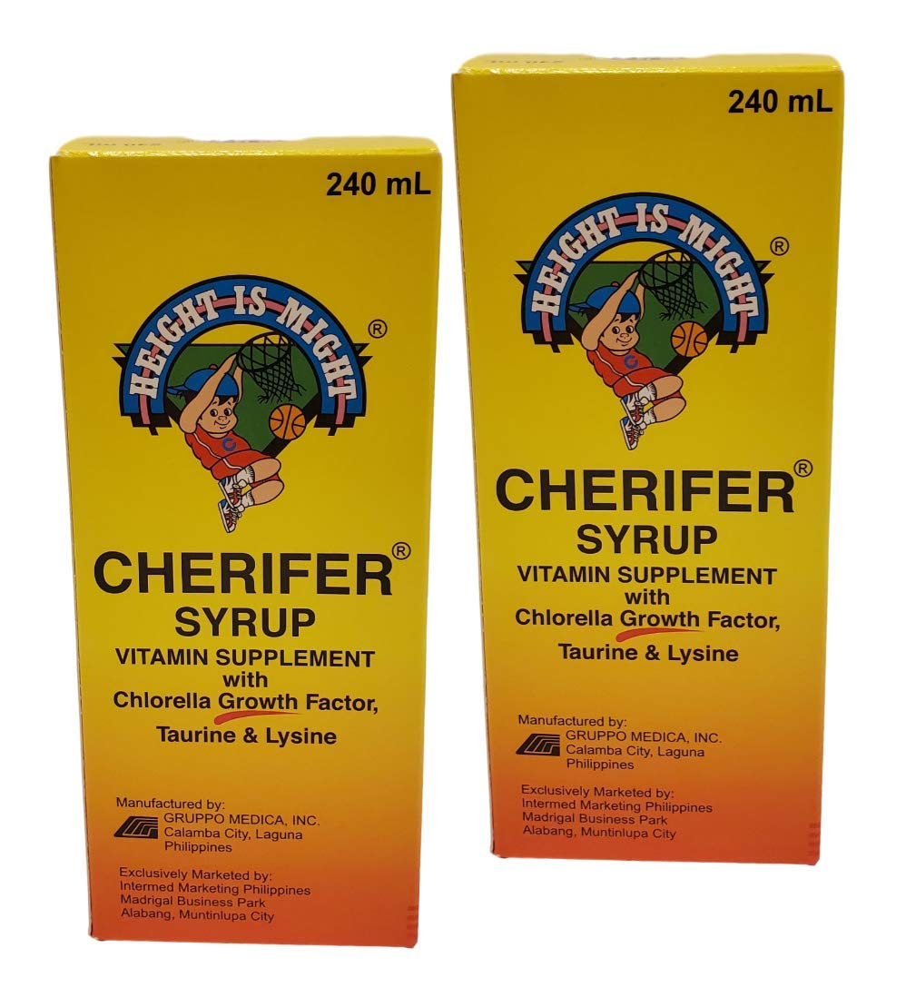 Cherifer Syrup 240ml bottle – front view