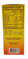 Graphic showing CGF, Taurine and Lysine ingredients