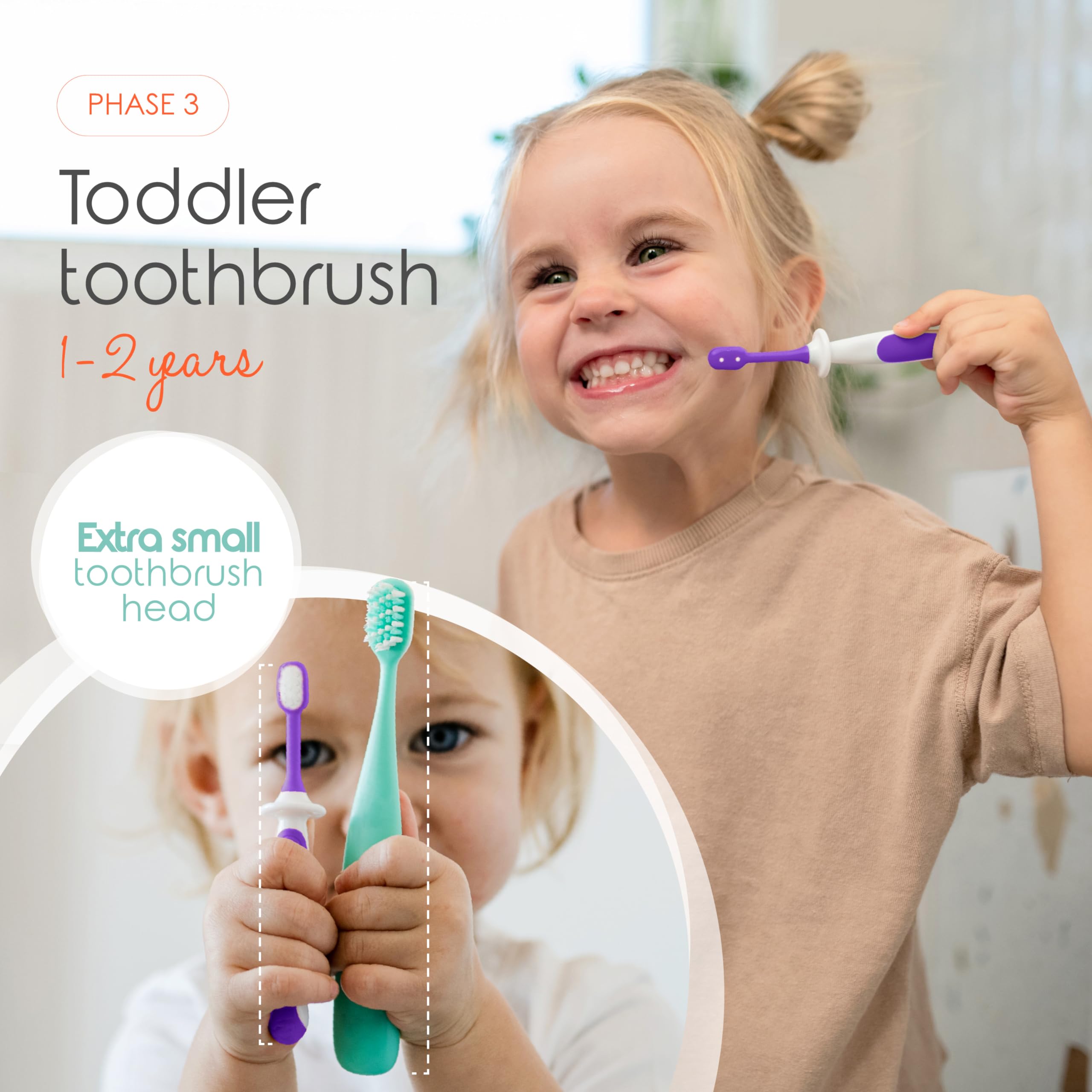 Packaging image for Cherish Baby Care toothbrush set