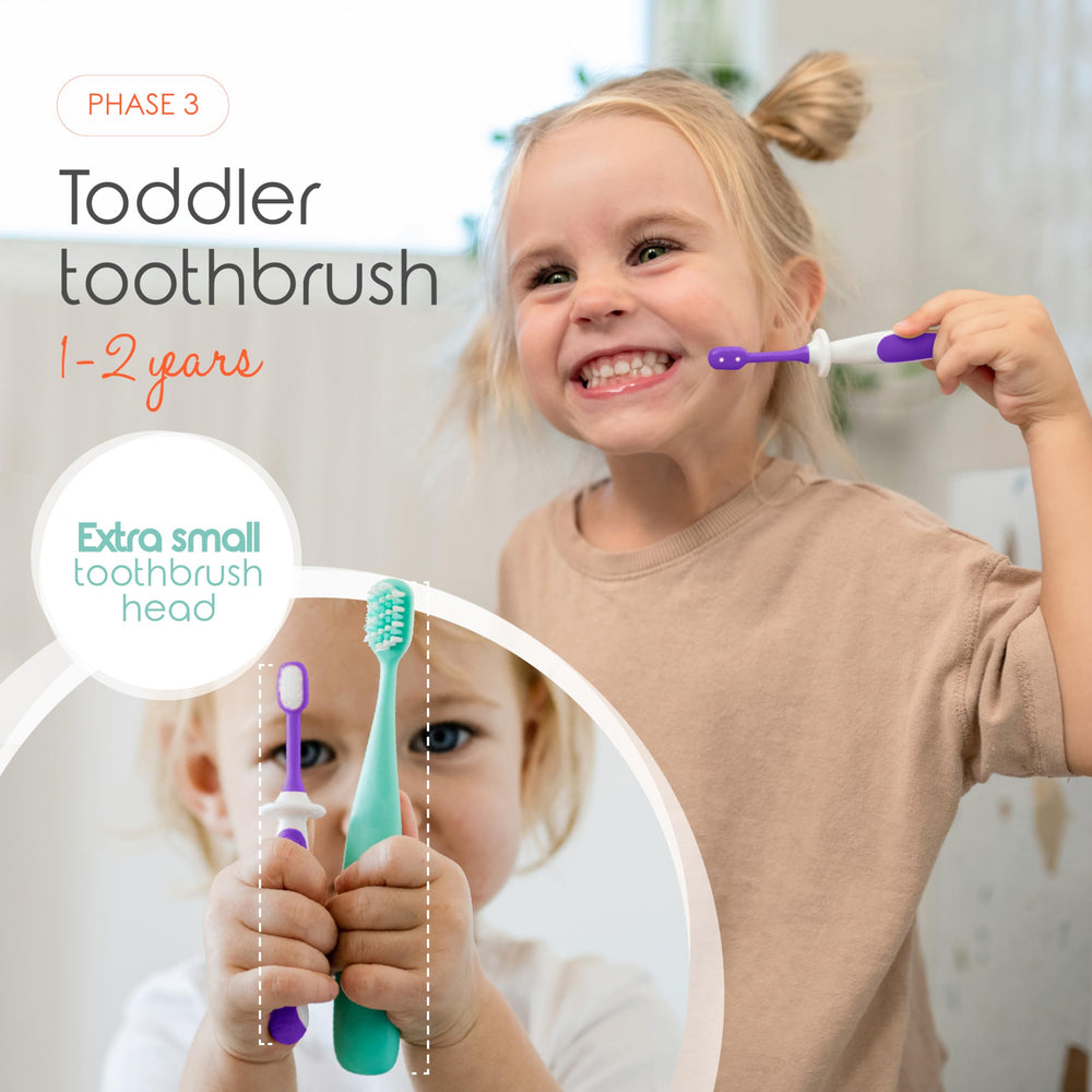 Packaging image for Cherish Baby Care toothbrush set