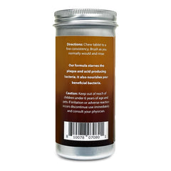 Recyclable aluminum container for Chew Brush Smile toothpaste tablets
