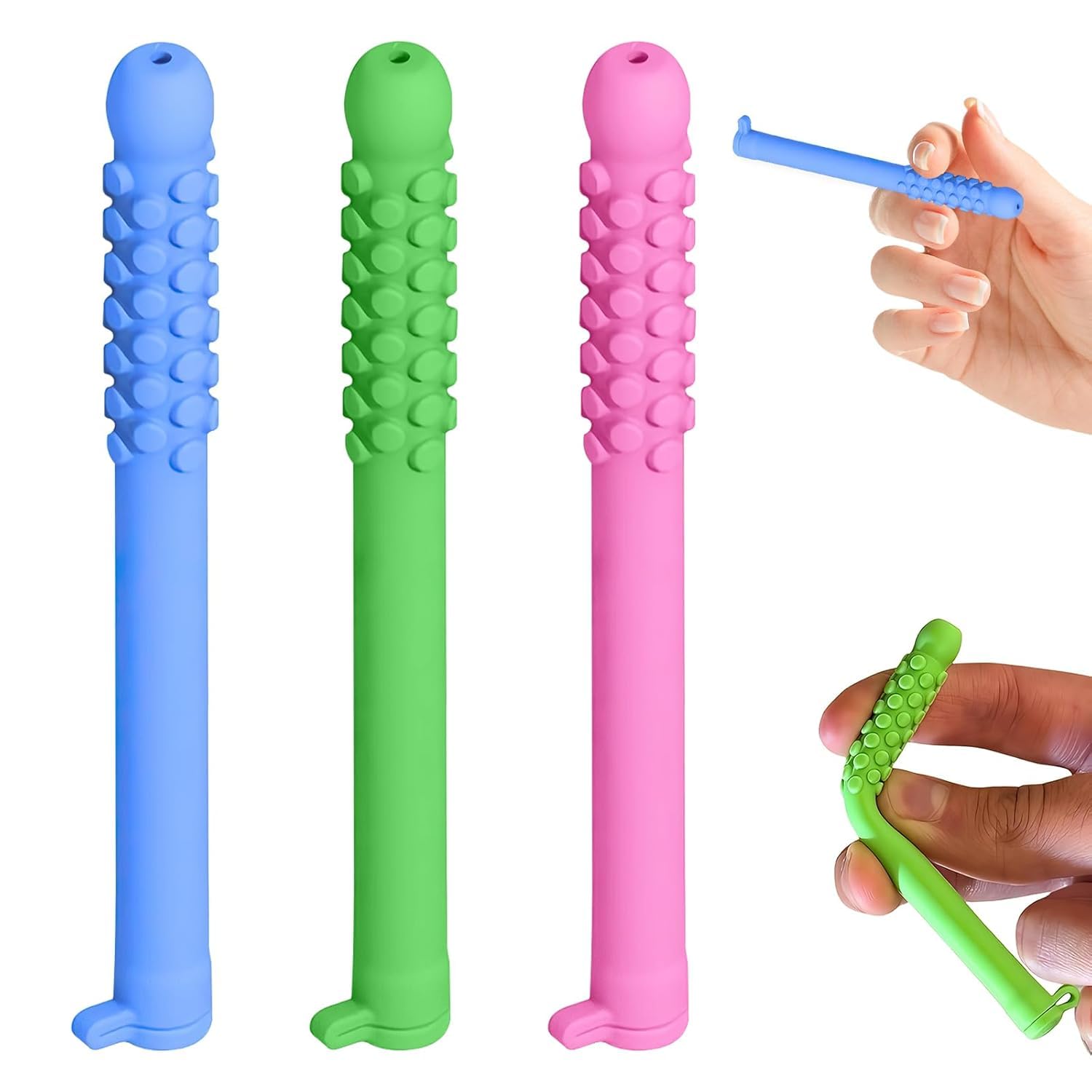 Chewable Breath Stick set with packaging