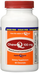 ChewQ 100mg CoQ10 orange-flavor chewable tablet, 60-count