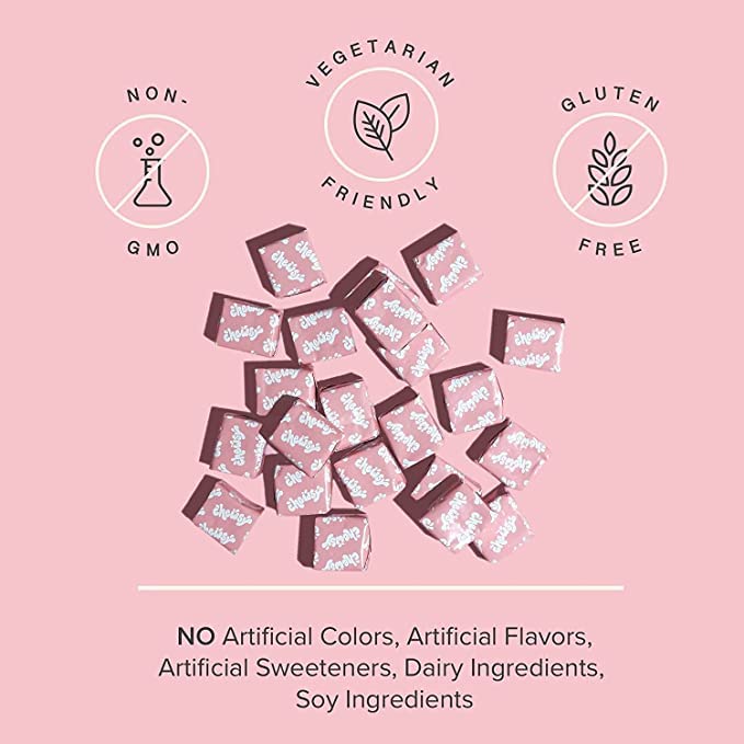 Goji berry enriched, vitamin-packed hair chew imagery