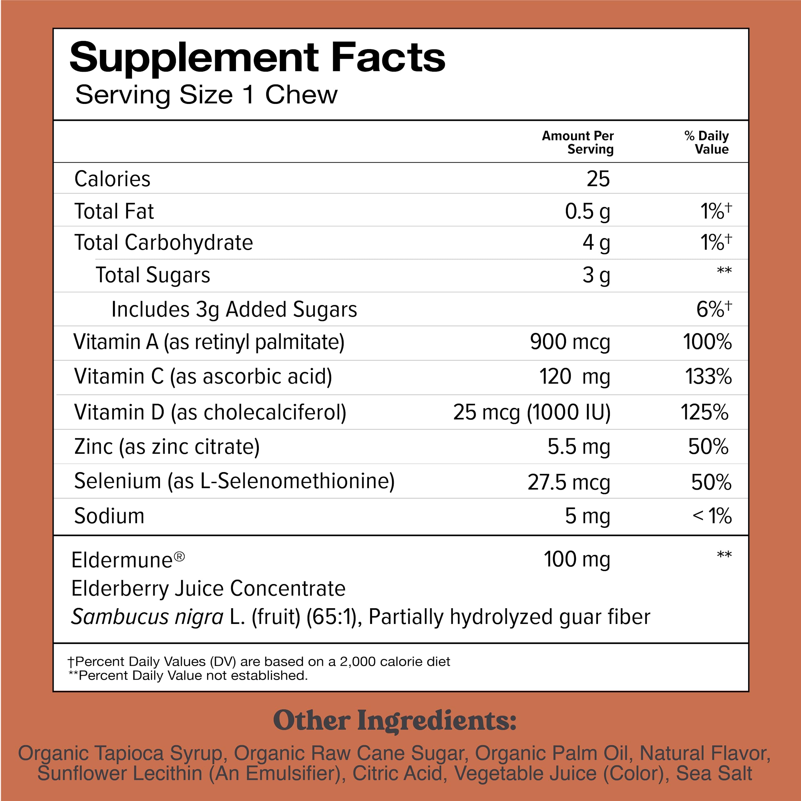 Close-up of Chewsy immune chews showing fruity texture