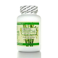 Bamboo Extract label showing 500mg dosage