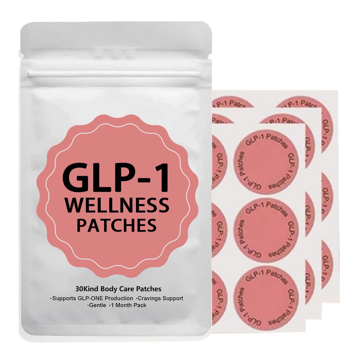 Front view of CHIC MODE GLP-1 Patches package