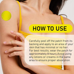 CHIC MODE Patch worn under clothes for discreet daily wear