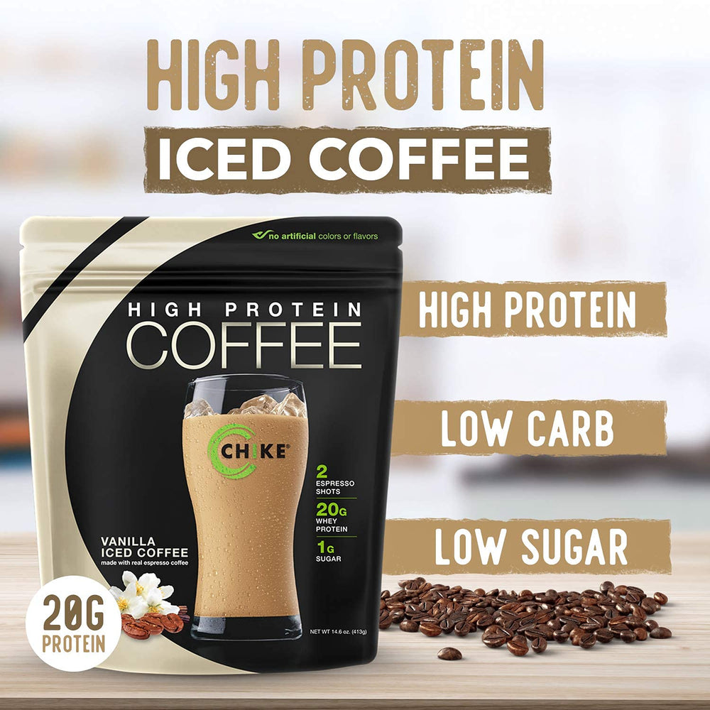 Gluten-free and keto-friendly claims on CHIKE packaging