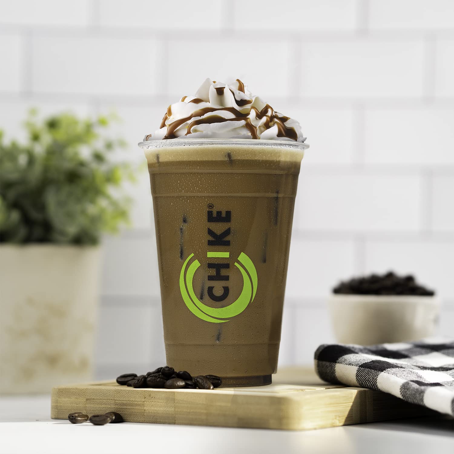 CHIKE vanilla latte single-serve packet ideal for post-workout recharge.