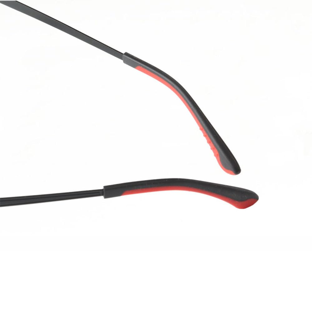 Kid-friendly eyewear end tips for comfort and grip