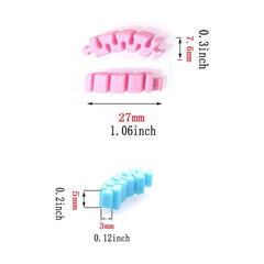 Rubber hinge component for child glasses arms