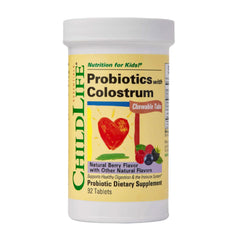 CHILDLIFE ESSENTIALS ChildBiotics bottle with Colostrum and Probiotics for Kids