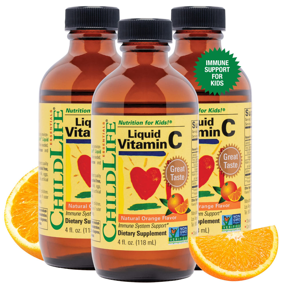 ChildLife Essentials Liquid Vitamin C bottle for kids
