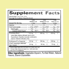 Dropper of Sleep Essential Berry flavor showing 1 mL dosage for kids