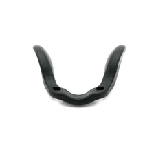 Glasses nose pad with silicone material and metal inner core