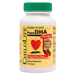 CHILDLIFE Essentials Pure DHA for Kids bottle on white background