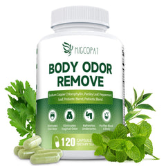 Bottle of Chlorophyll Body Deodorizing Supplement
