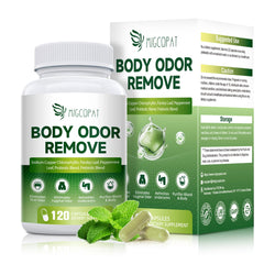 Chlorophyll body deodorizing supplement bottle with 600mg chlorophyllin