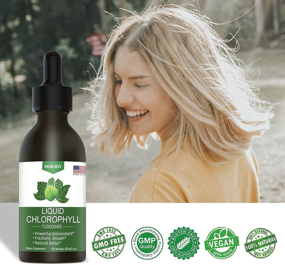 Chlorophyll Drops - Detox and liver cleanse benefits
