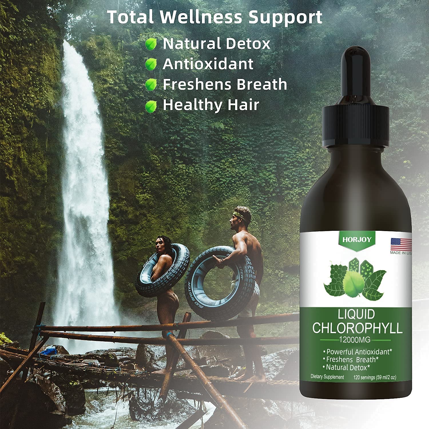 Chlorophyll Drops mint flavor