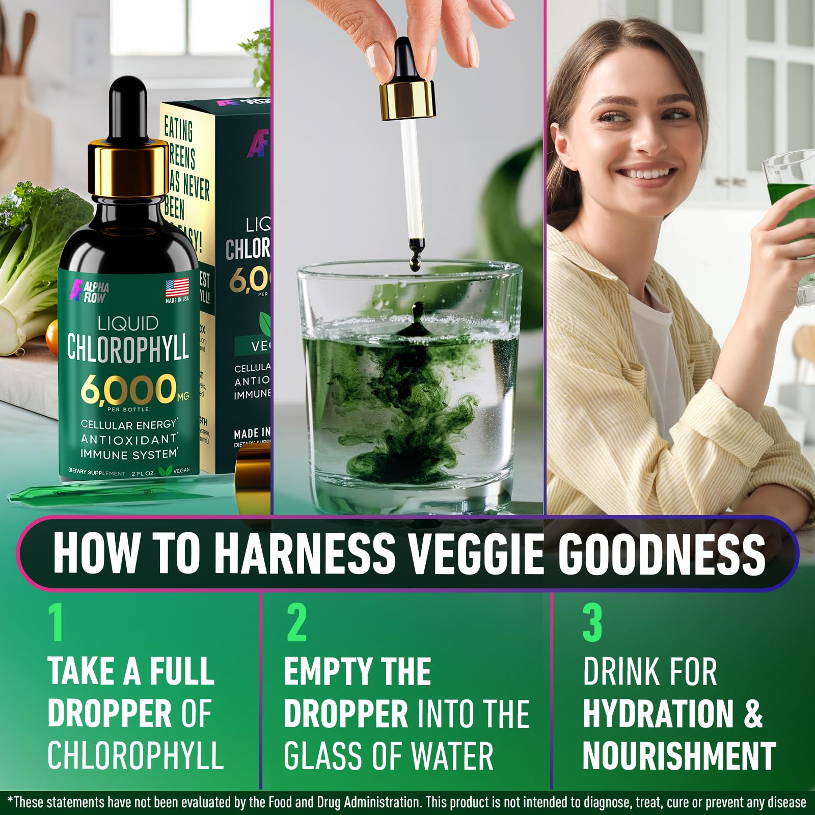 Non-GMO, gluten-free, vegan label on packaging