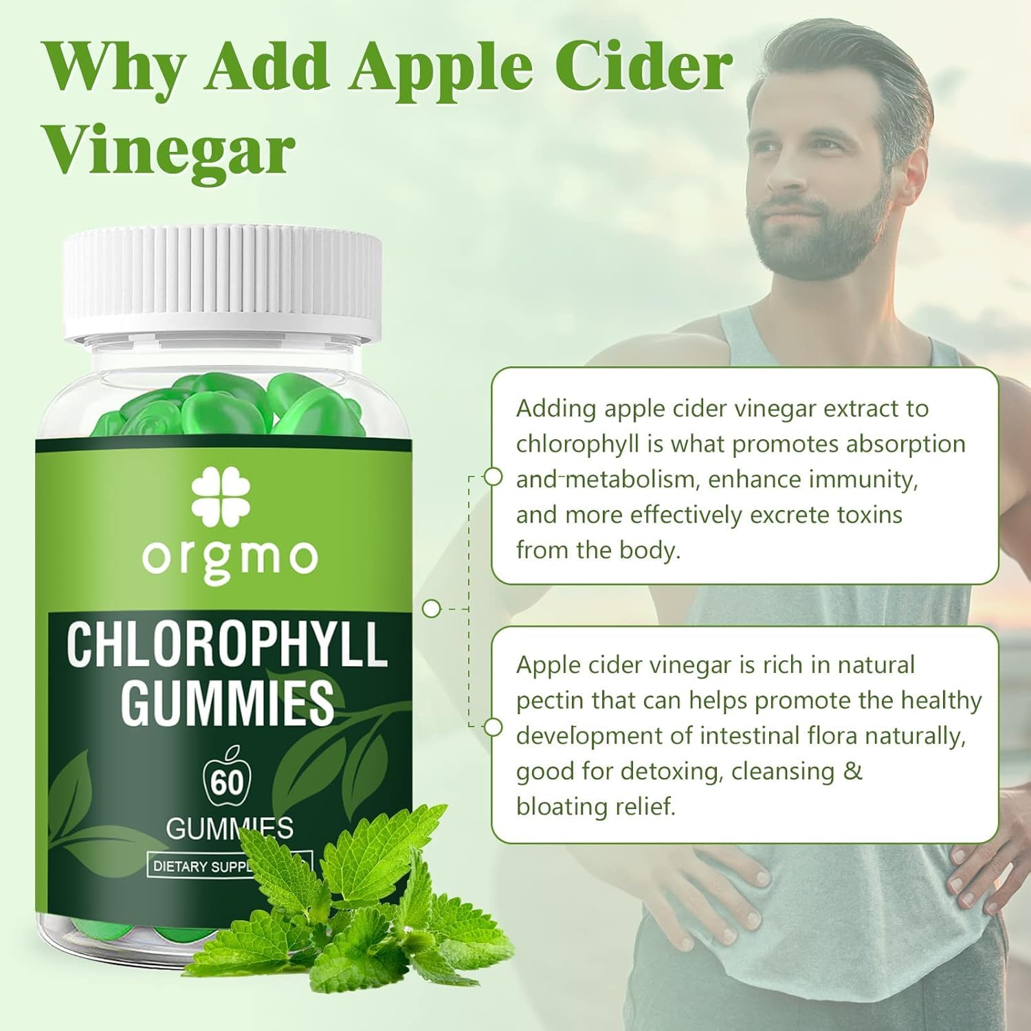 Unfiltered Apple Cider Vinegar (ACV) ingredient graphic