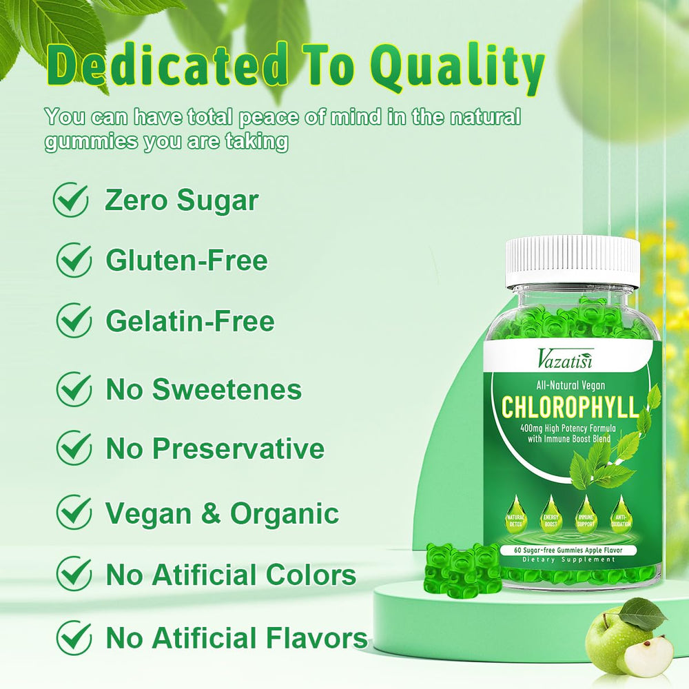 120-count Chlorophyll Gummies packaging image