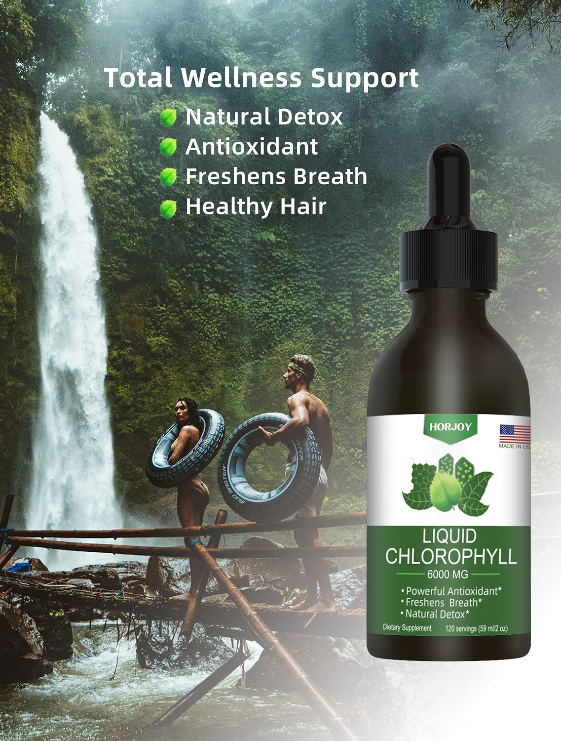 Chlorophyll Drops for altitude sickness relief