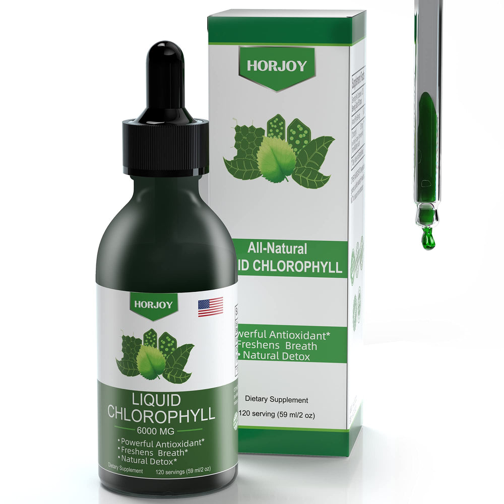 Hero shot of Chlorophyll Liquid Drops in bottle