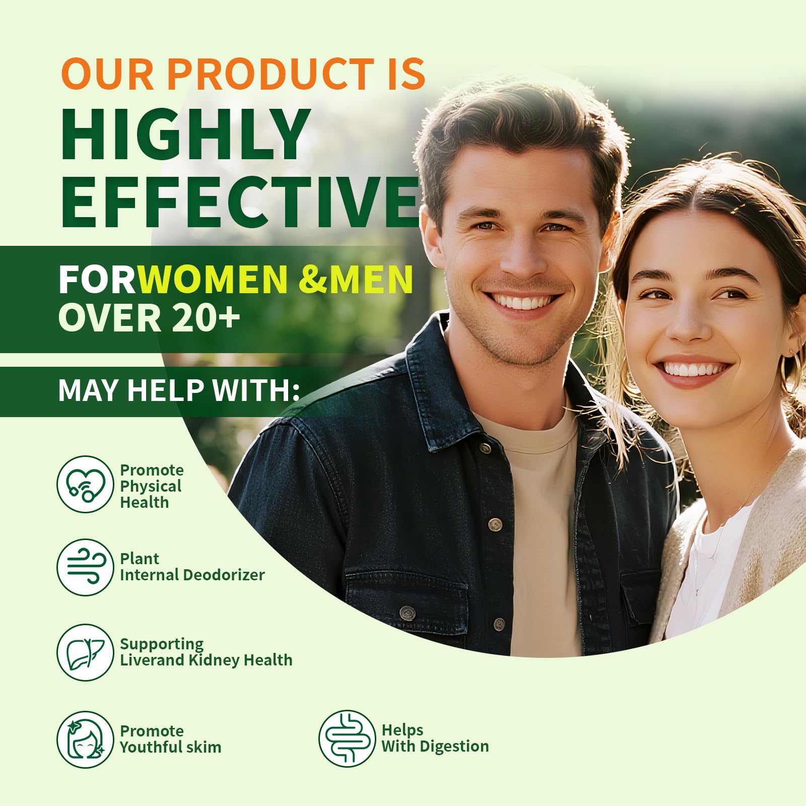 Chlorophyll powder being dissolved in water