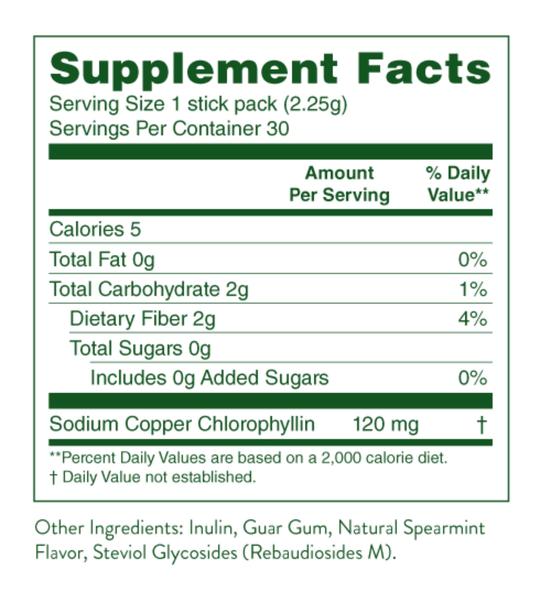 Lifestyle shot of on-the-go detox with chlorophyll sticks