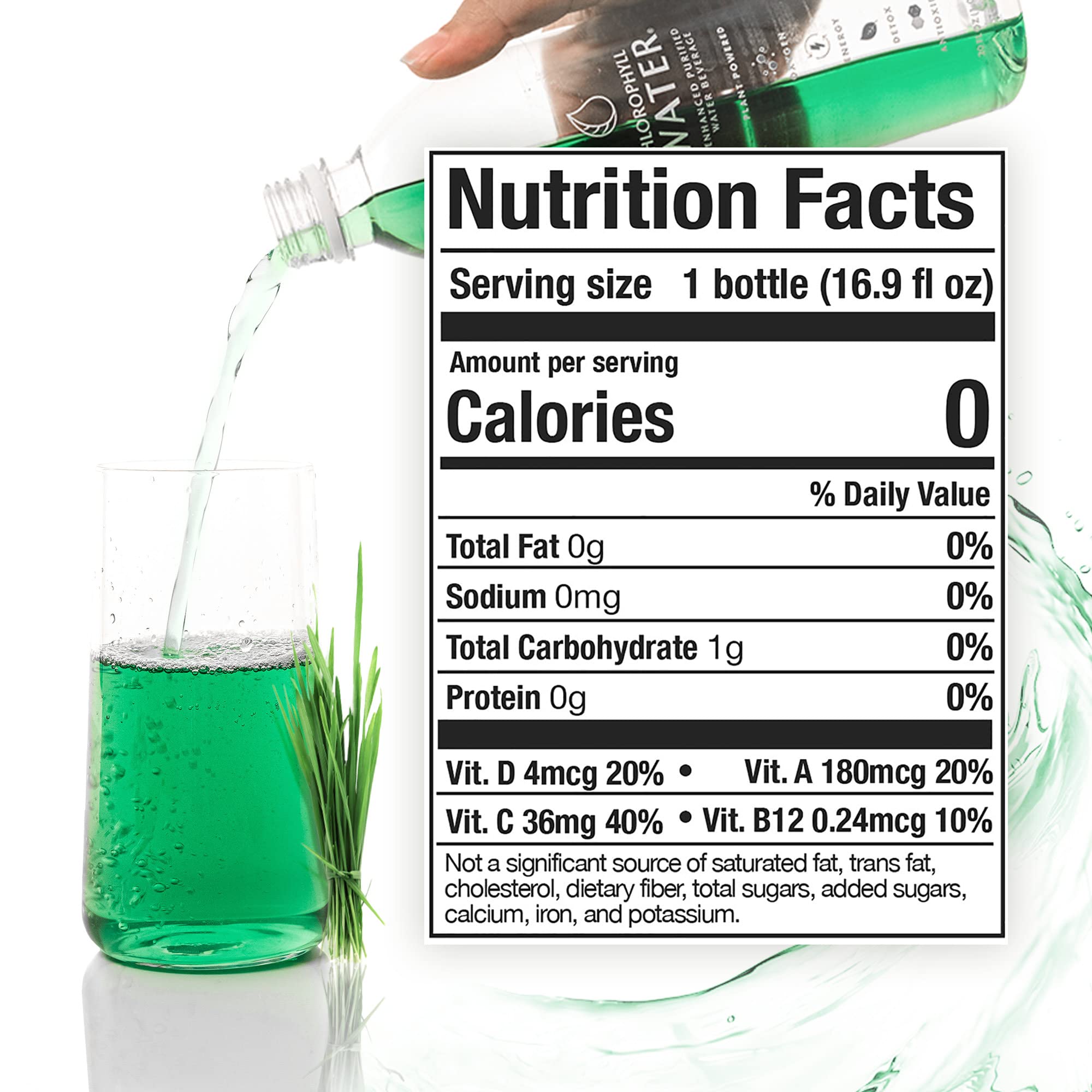 Chlorophyll Water 12-pack packshot