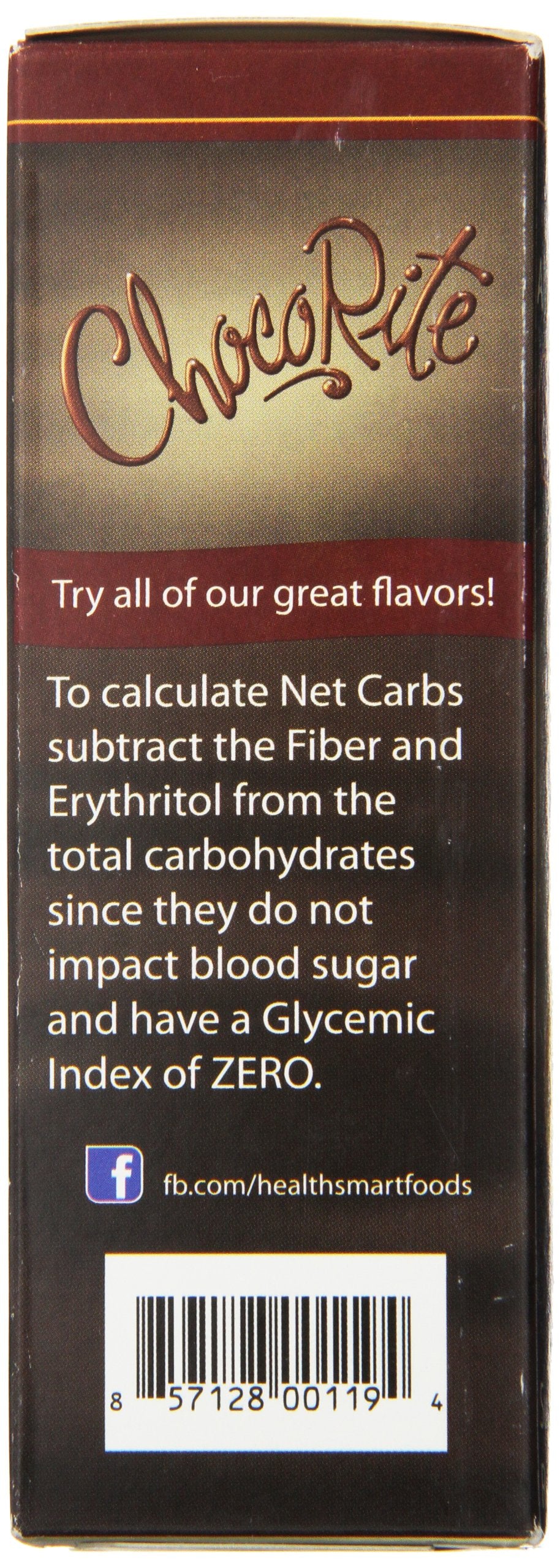 Display of six ChocoRite Dark Chocolate Bars