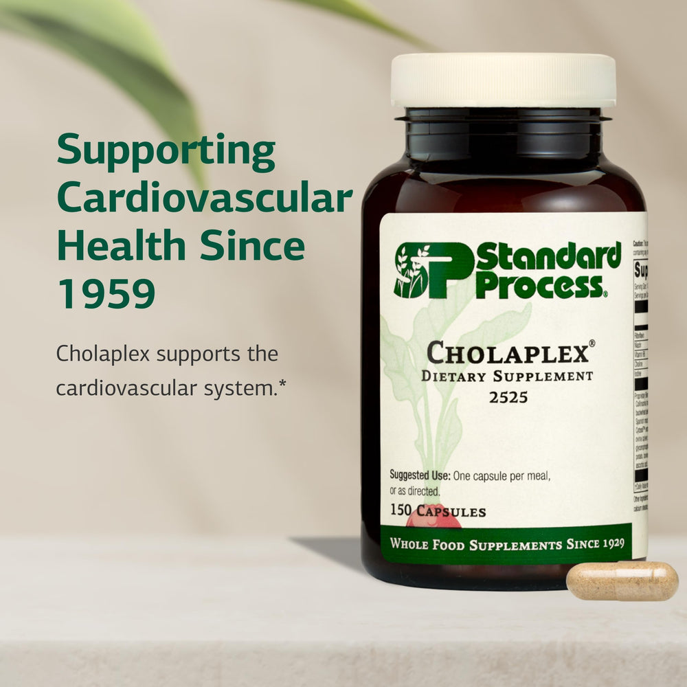 Cholaplex supports liver function and fat processing