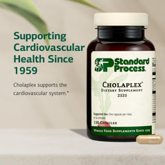 Cholaplex supports liver function and fat processing