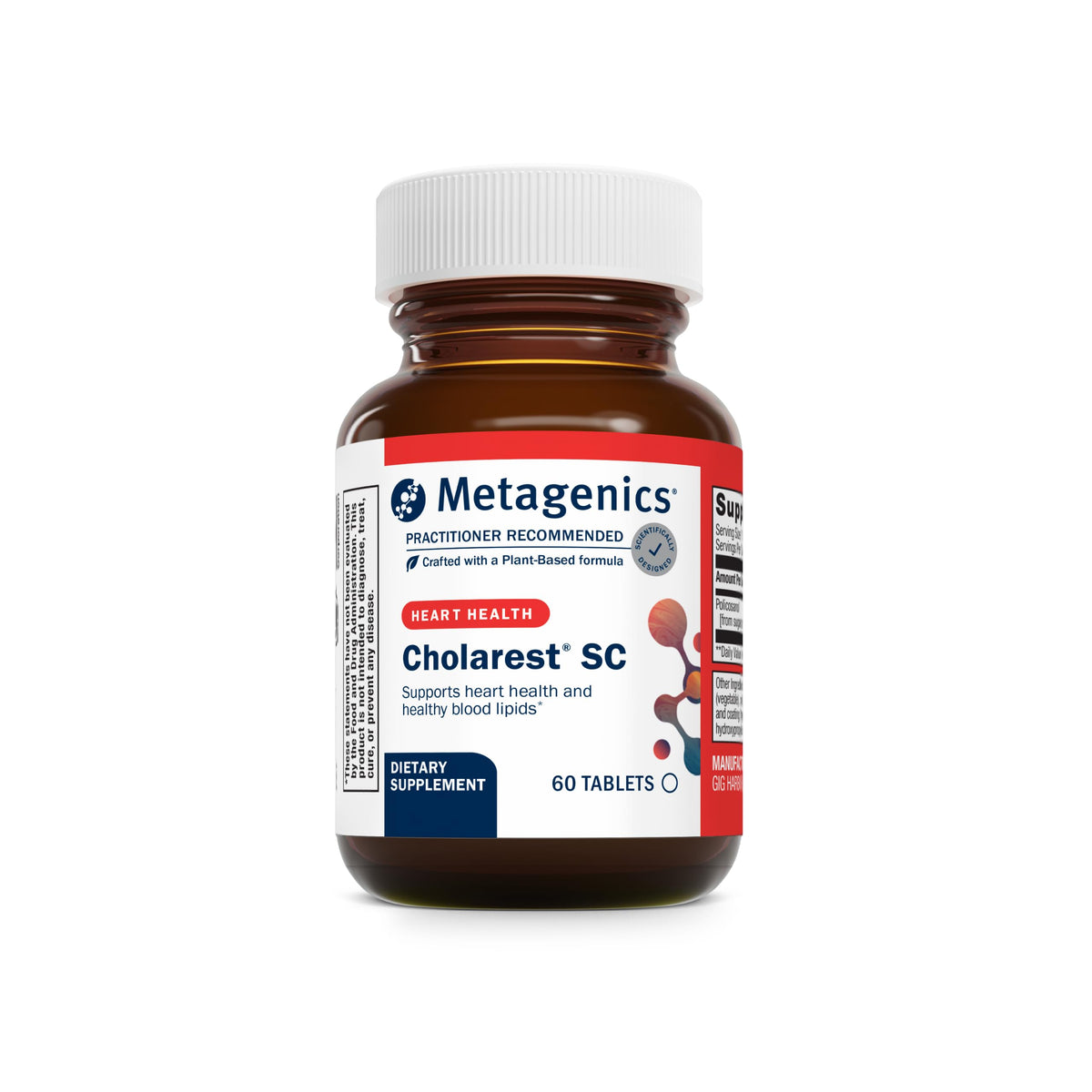 Metagenics Cholarest SC bottle and label