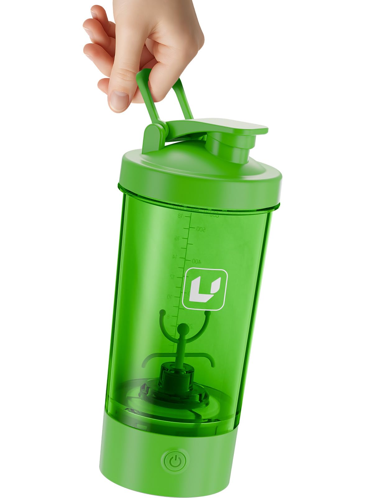 Cholas shaker shows 24oz Tritan body, highlighting large capacity for shakes.