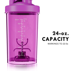 Cholas electric shaker bottle dishwasher-safe base for easy cleaning