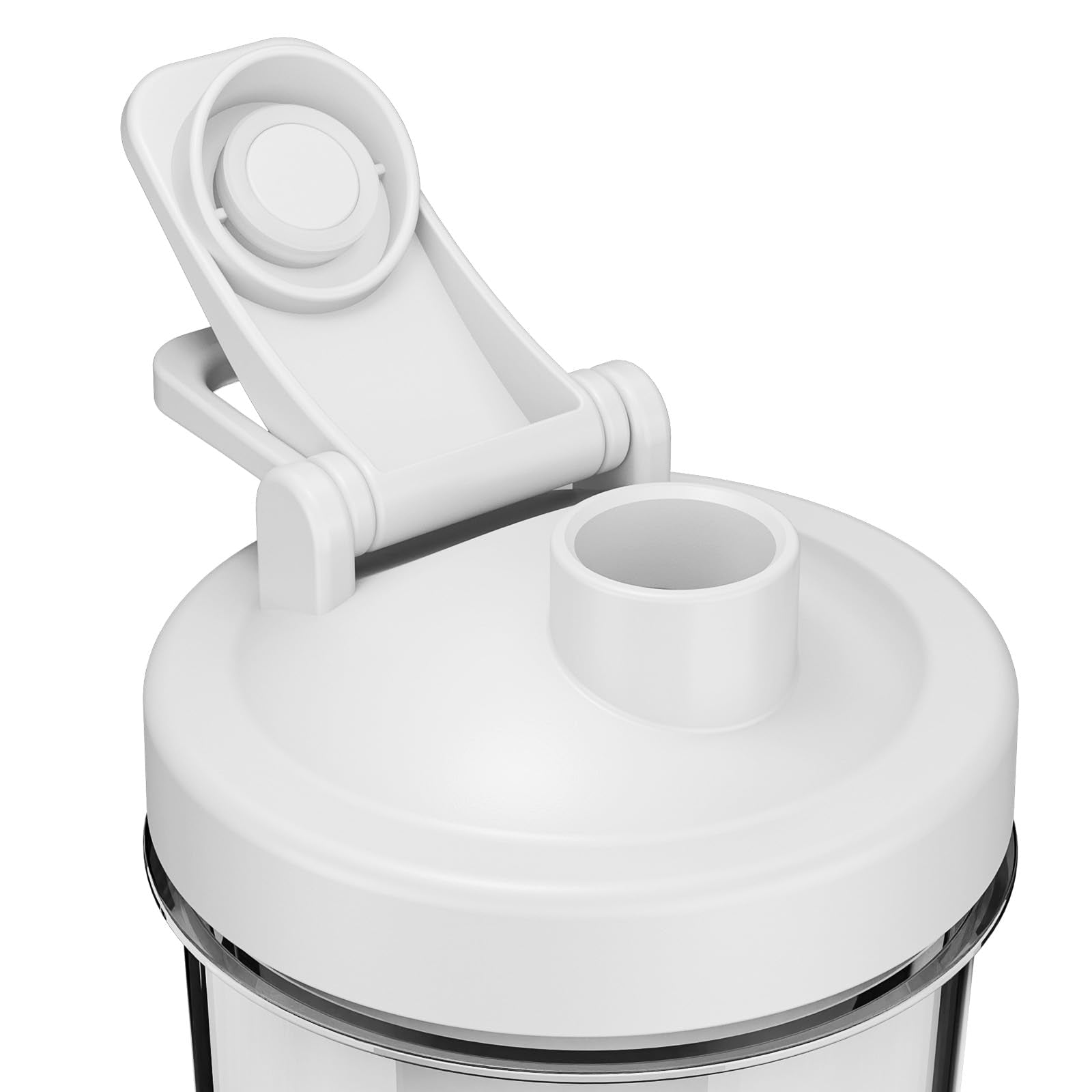 Inside view of the Cholas shaker with motor for a silky, even mix